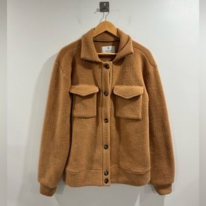 Dudley Stephens Women Sherpa Shacket Size Small